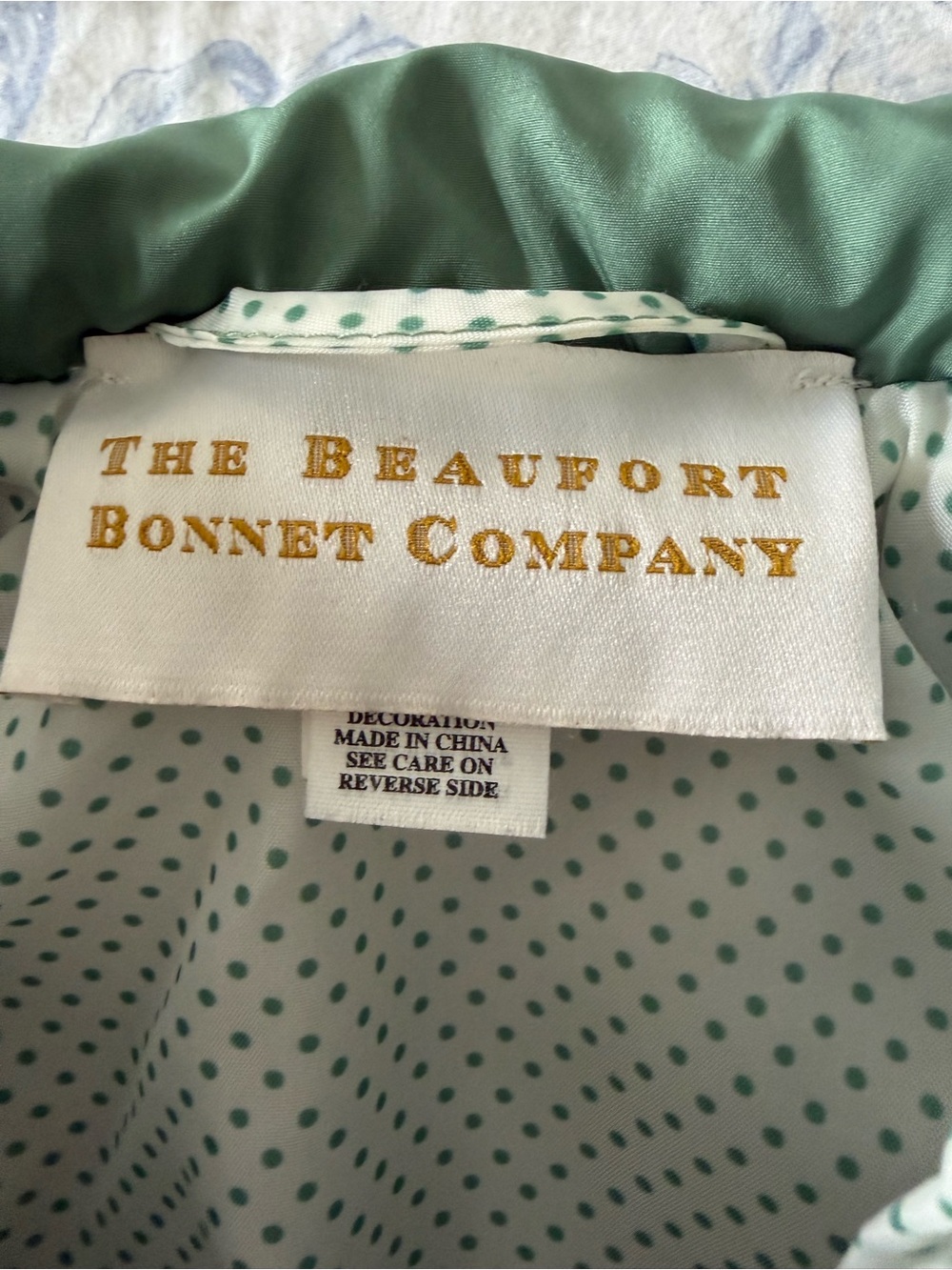 The Beaufort Bonnet Company Quilted Green Jacket with Gold Buttons - Picture 2 of 4